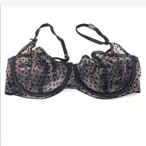NEW Victorias Secret Bra 36D Unlined Balconet Pink